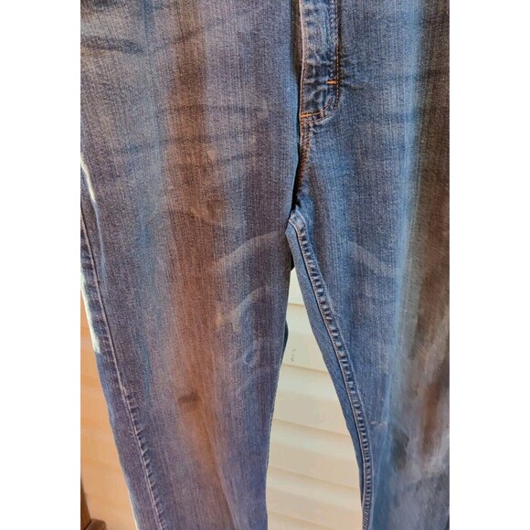 Wrangler Jeans STAINED WORK JEANS Lot Of 2 Mens Size 36×34 Medium Wash - Picture 5 of 16